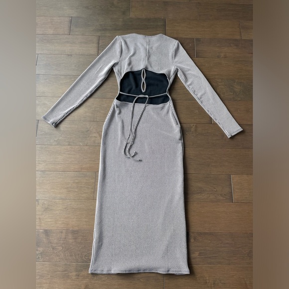 ASOS ribbed long sleeve dress size 4 - Picture 4 of 6